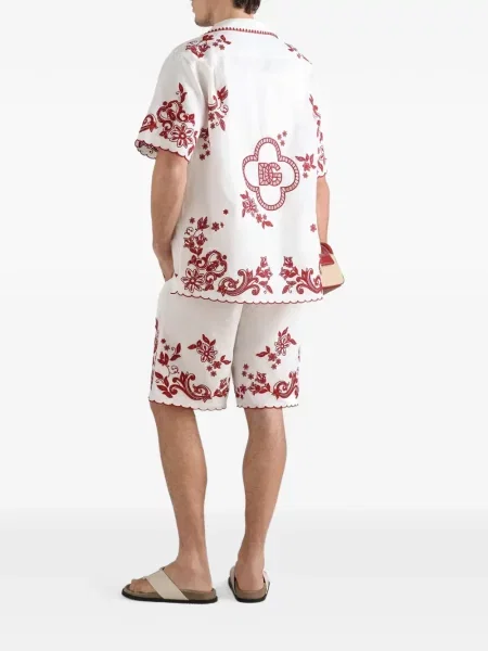 Cămașă Dolce & Gabbana de in alb