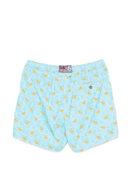 Slip de baie Mc2 Saint Barth cu imagine albastru
