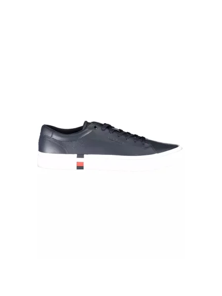 Trampki Tommy Hilfiger skórzane niebieskie