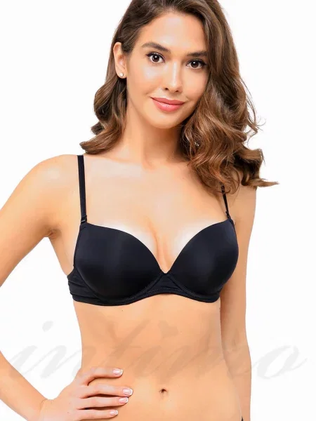 Бюстгальтер push-up gel чорний