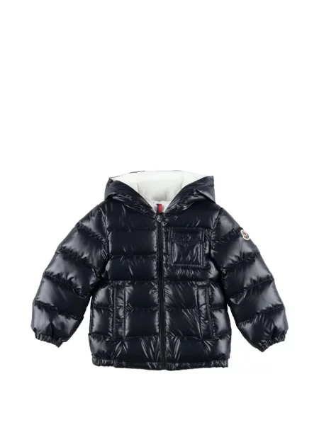 Płaszcz dziecięcy Moncler Enfant niebieski