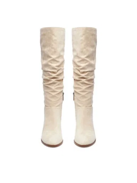 Nine West Čižmy Écru