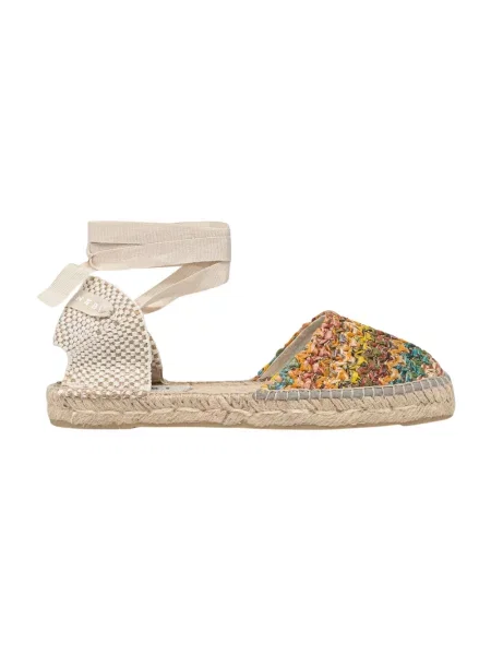 Lniane espadryle Manebi bez obcasa