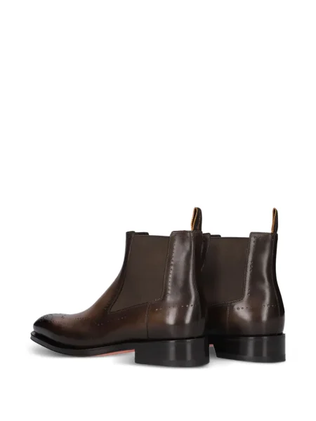 Brogues Santoni maro