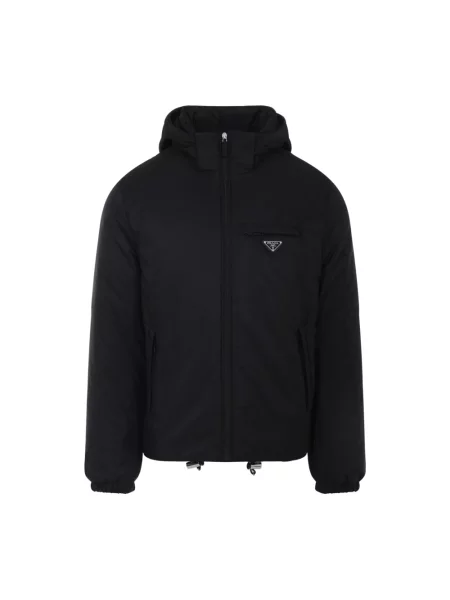Kurtka puchowa Prada czarna