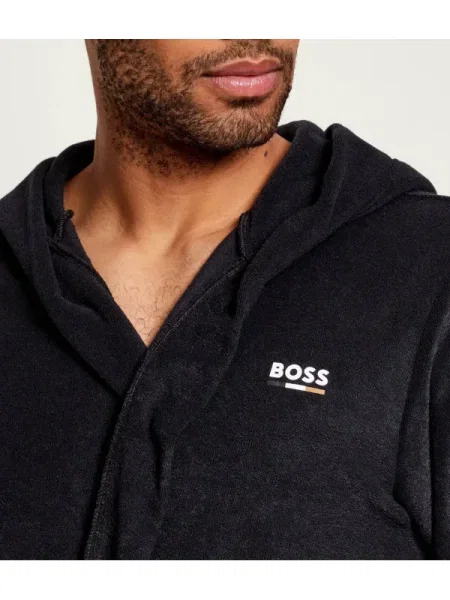 BOSS BLACK Halat Terry negru