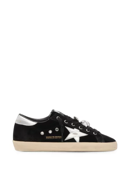 Pandantiv Golden Goose de catifea negru