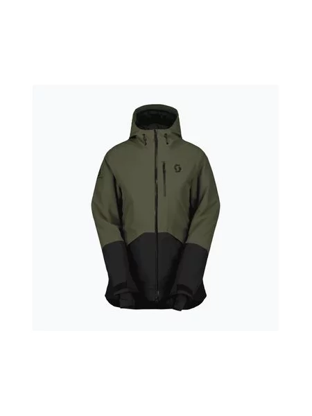 Лижна куртка SCOTT Ultimate Dryo Ripstop douglas green/black чорна