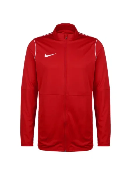 NIKE Športna jakna Park ognjeno rdeča bela