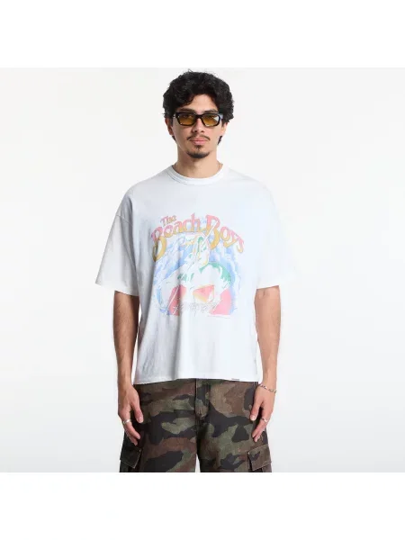 Tricou cu pentru bărbați albastru