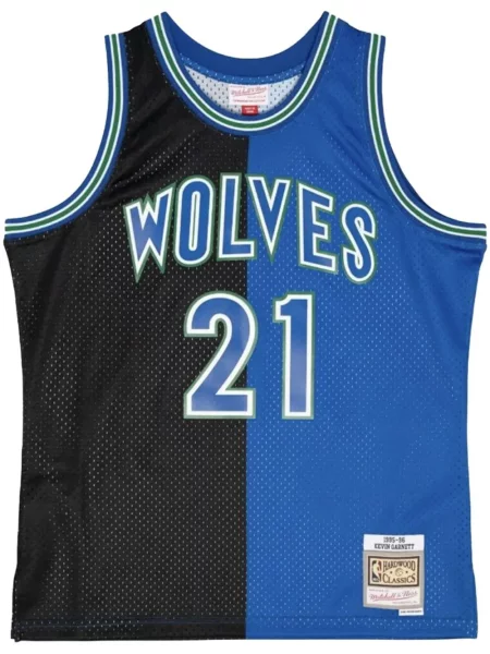Cămașă Mitchell & Ness din jerseu albastru