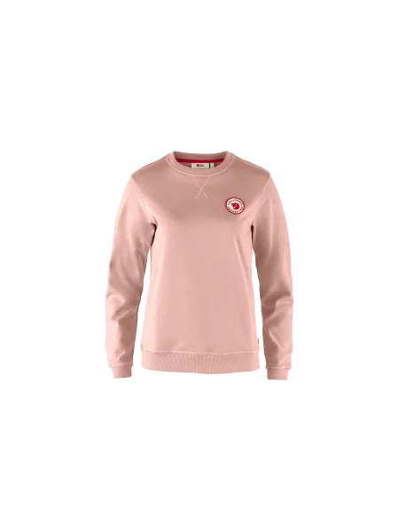 Sweter Fjällräven z kapturem z autografem różowy