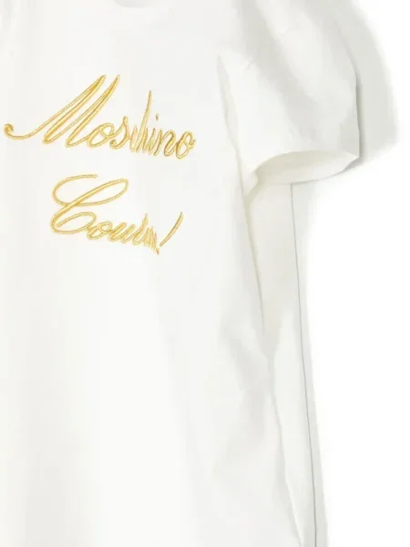 Koszulka dziecięca Moschino biała