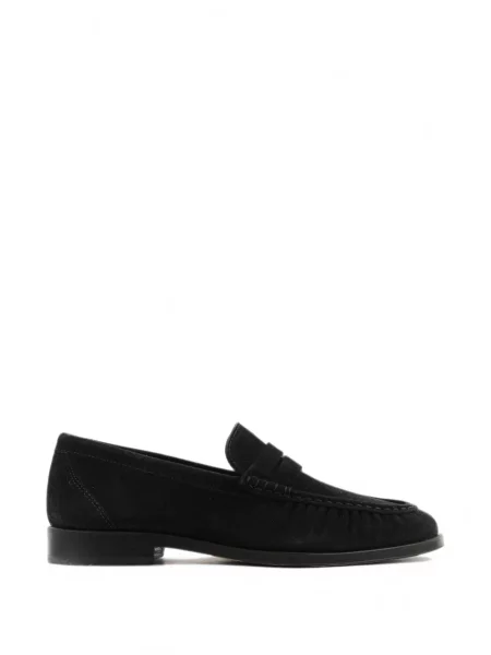 Pantofi loafer Posa din piele de căprioară negru