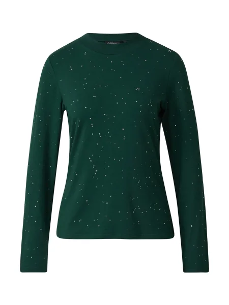 S.Oliver Majica temno zelena
