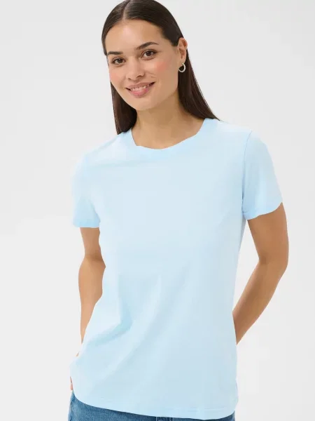 Kaffe Tricou Amarin azuriu