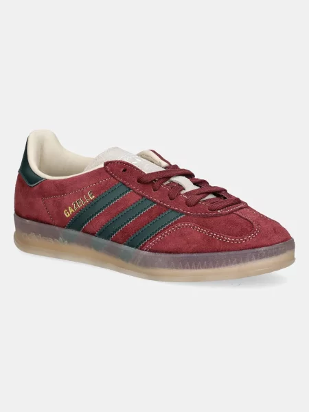 Adidas Originals sneakersy zamszowe Gazelle Indoor bordowy