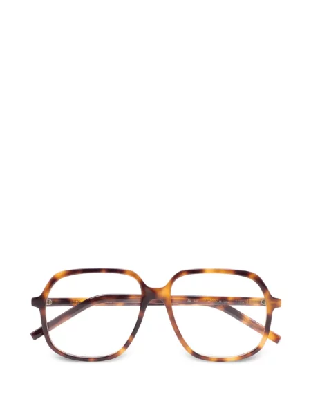Ochelari de soare Kaleos cu imprimeu geometric maro