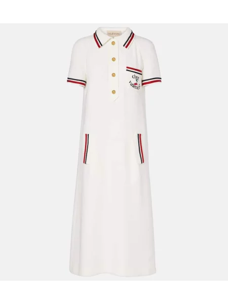 Obleka midi obleka Valentino nad koleni