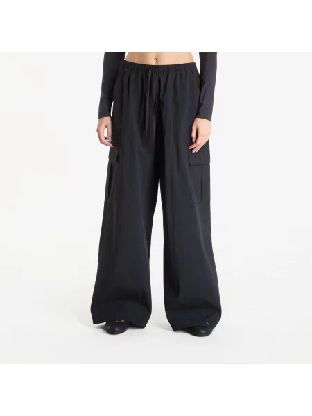 Pantaloni New Balance Woven Cargo Pant Black Bk S negru