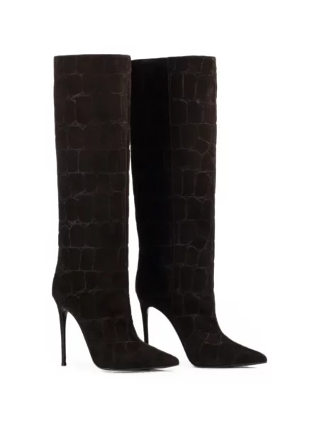 Botine Le Silla din piele de căprioară maro