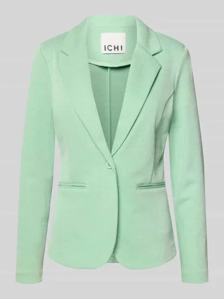 Żakiet o kroju slim fit z z wypustkami model KATE PIQUE' Ichi