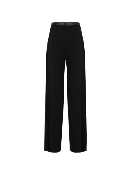 Cu centură pantaloni Max Mara negru
