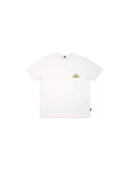 The Dudes A Pill Meal Premium T-Shirt Off-White Mężczyźni Koszulki The Dudes Krem Size: L biała