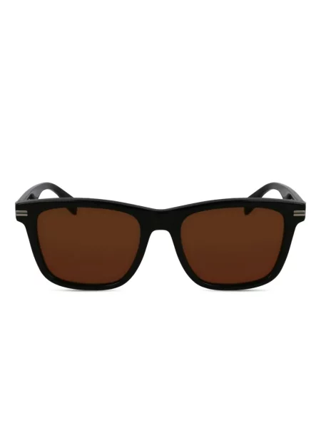 Ochelari de soare Lacoste cu imagine negru