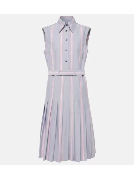 Rochie midi Thom Browne până la genunchi de costum alb