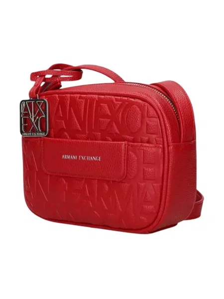 Armani Exchange torebka crossbody czerwona