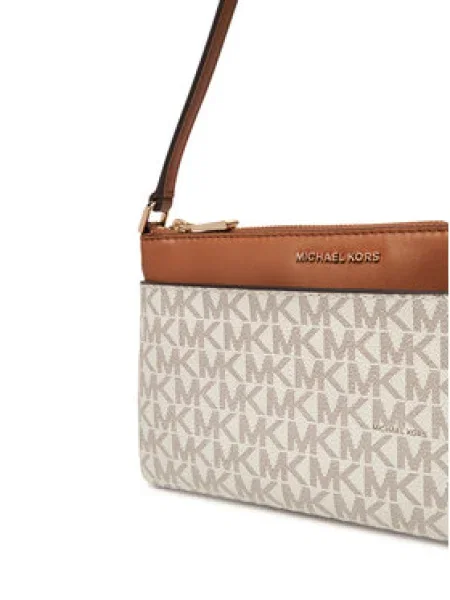MICHAEL Michael Kors Kabelka na rameno koňaková / pastelovo žltá