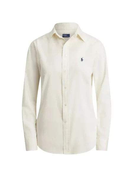 Pulover Polo Ralph Lauren clasic din țesătură twill cu autograf verde