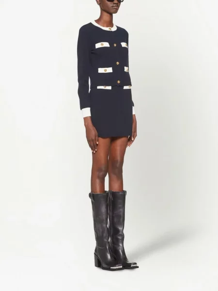 Cardigan Miu Miu din cașmir albastru