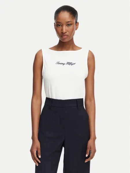 Tommy Hilfiger Top Classic alb