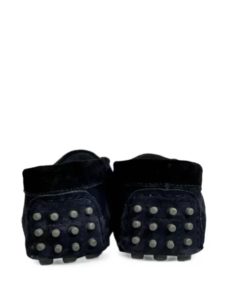 Semišové loafers Manolo Blahnik modré