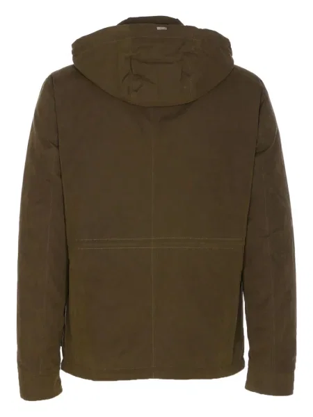 Geacă parka Herno cu glugă verde