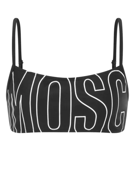 Bikini Moschino cu imagine negru