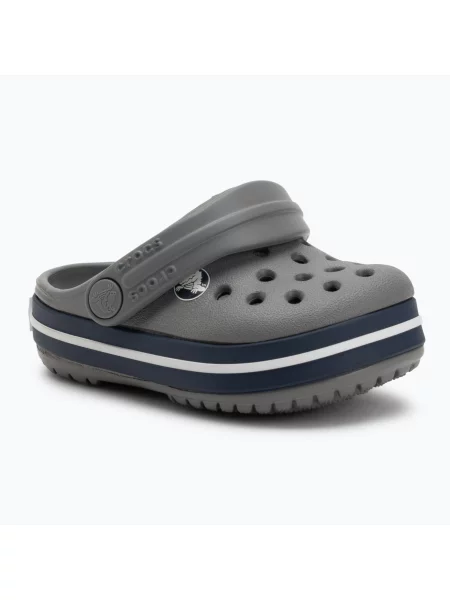 Crocs Crocband Clog kisgyermek flip-flop szmó/navy Crocband Clog Toddler szürke