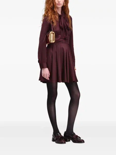 Mini šaty Marc Jacobs červená