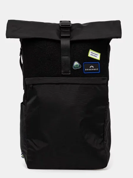 Doughnut Rucsac Airlines Jetpack Rolltop Backpack negru