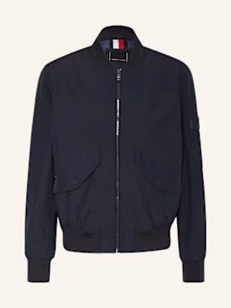 Bunda Tommy Hilfiger modrá
