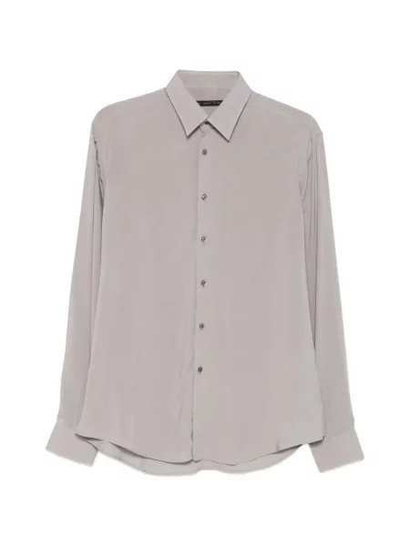 Риза Low Brand сиво
