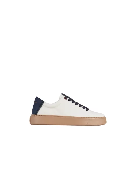 Sneakersy Alexander Smith skórzane białe