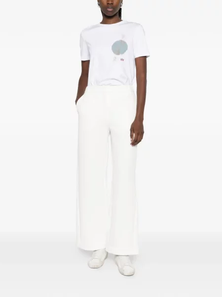 Tricou Max Mara cu imagine alb