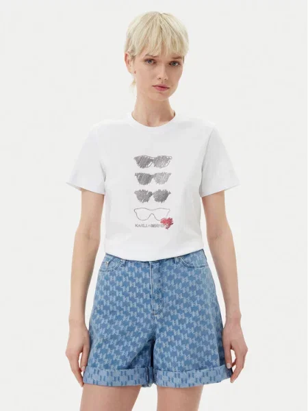 Футболка Karl Lagerfeld белая