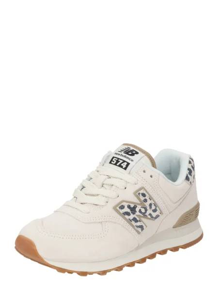 Sneakerși New Balance 574 alb