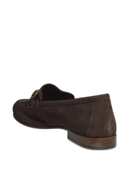 Loafers Il Mocassino σουέντ καφέ
