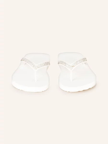 Flip*Flop Žabky Flip Glam bílá/ stříbrná bílé