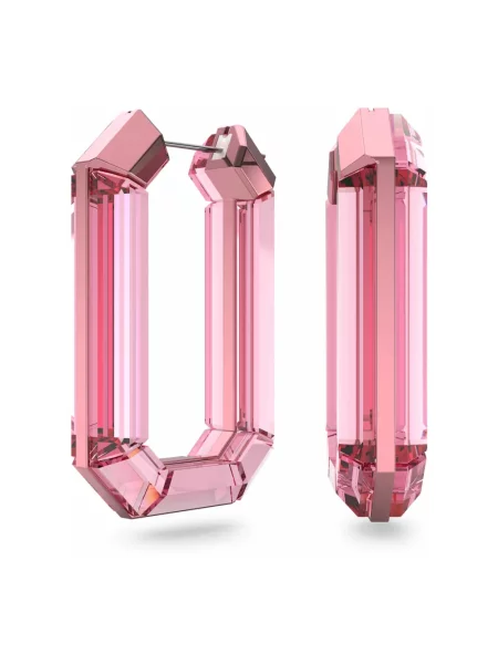 Kolczyki Swarovski różowe